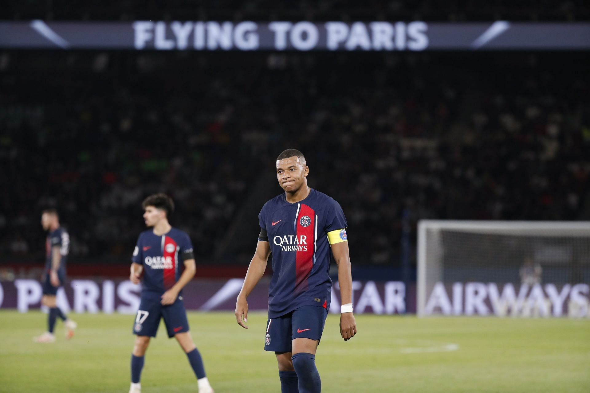 Kylian Mbappe was furious with Terem Moffi's celebrations.